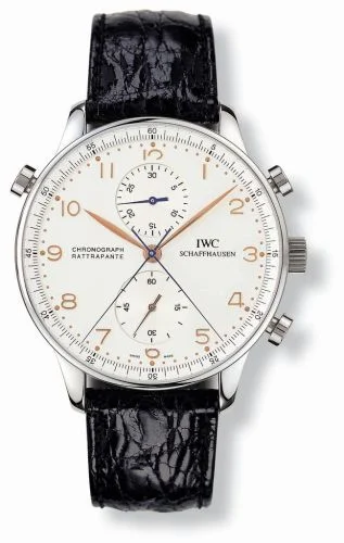 IWC Portugieser Chrono-Rattrapante Stainless Steel / Silver IW3712-02 (3712-02, IW371202)
